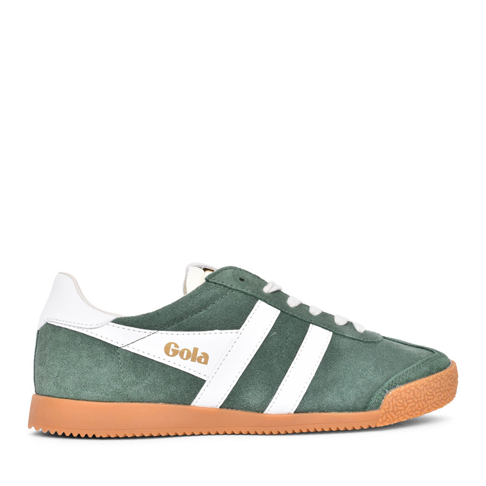 Mens Elan Cmb538 Laced Trainer In Green