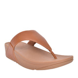 Ladies I88-592 Lulu Leather Toe Post Sandal In Light Tan