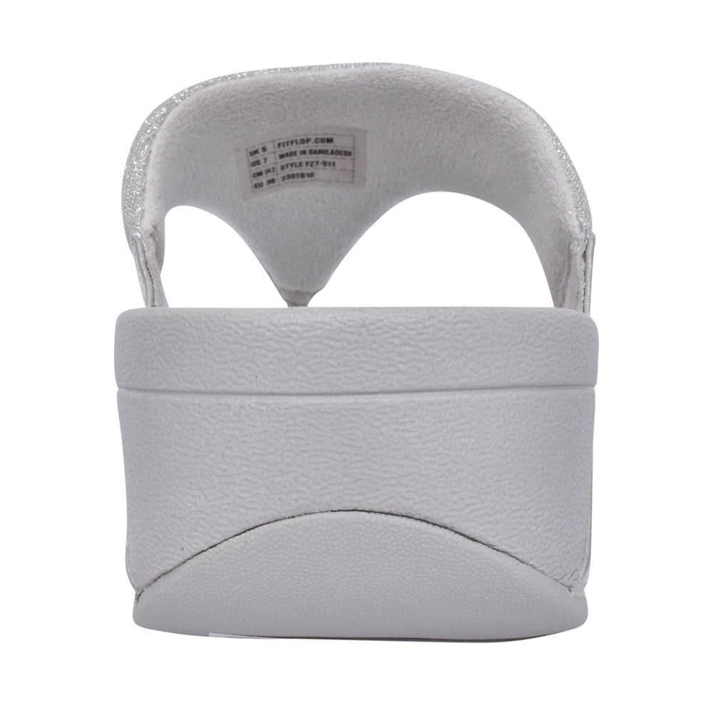 Ladies Fz7-011 Lulu Shimmer Lux Toe-post In Silver