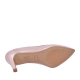 Ladies S8134 Medium Heel Court Shoe In Pink