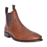 Mens H1 Chelsea Boot In Dark Tan