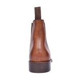 Mens H1 Chelsea Boot In Dark Tan