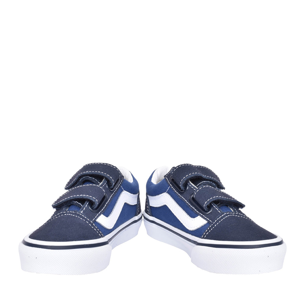 Boys Toddler Old Skool V Velcro Shoe In Navy