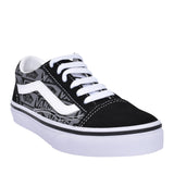 Boys Junior Old Skool Laced Shoe In Black