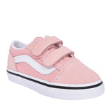 Girls Toddler Old Skool V Velcro Shoe In Pink