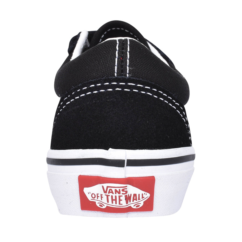 Unisex Junior Old Skool V Velcro Shoe In Black