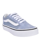 Unisex Junior Old Skool Laced Shoe In Blue