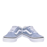 Unisex Junior Old Skool Laced Shoe In Blue