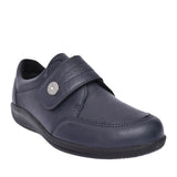 Ladies Lapland 2v Velcro Shoe In Navy