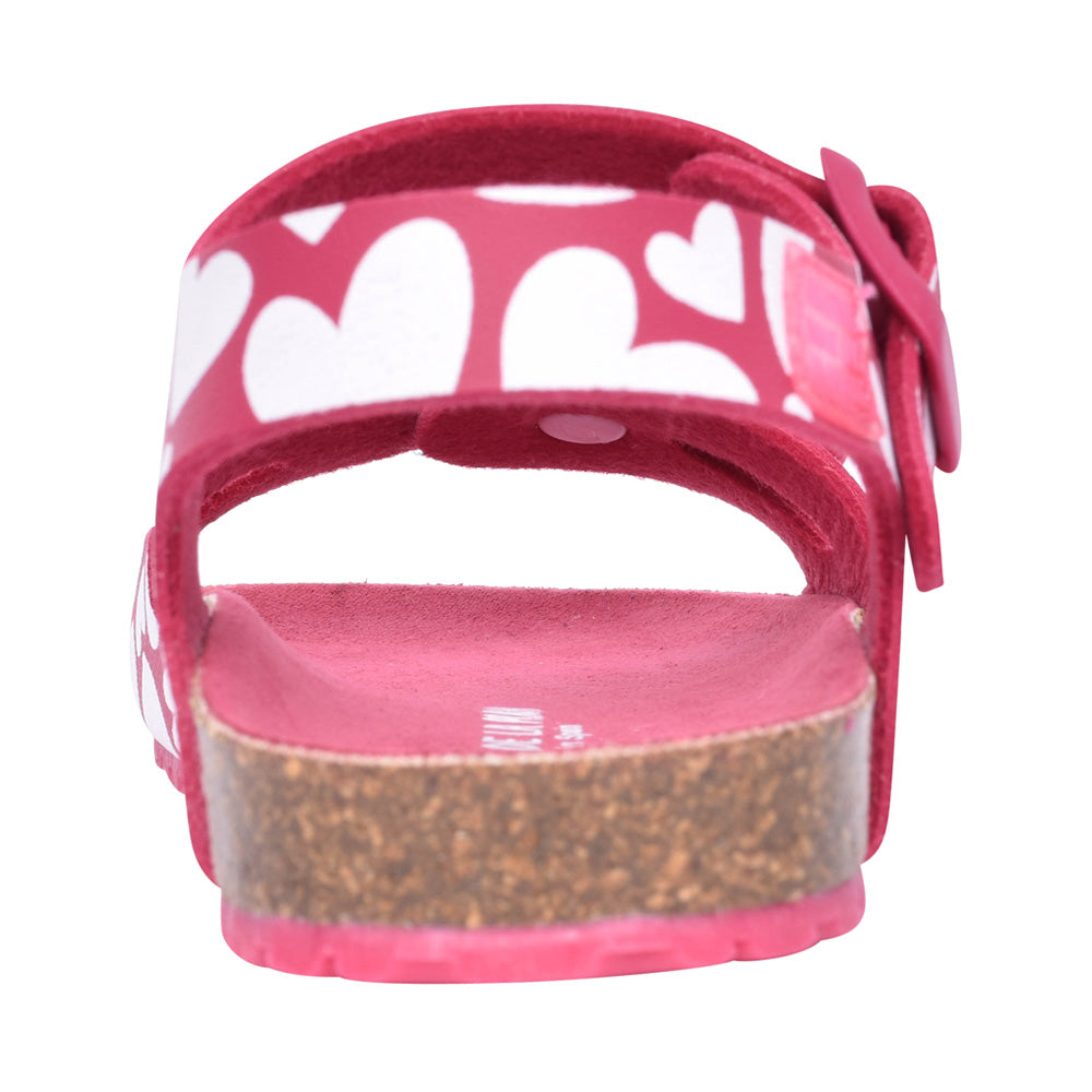 Girls 242941 Velcro Sandal In Fuchsia