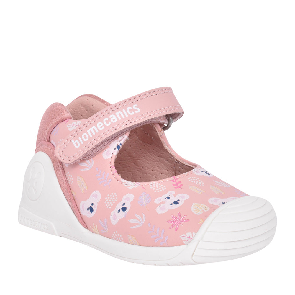 Girls 242102 Velcro Shoe In Pink