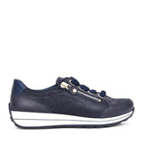 Ladies 12-44587 Osaka-highsoft Laced Trainer In Navy