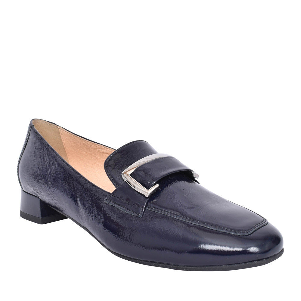 Ladies 6427 G-fit Loafer In Navy Patent