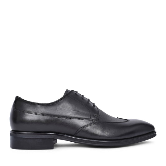 Mens Welford Derby Shoe In Black