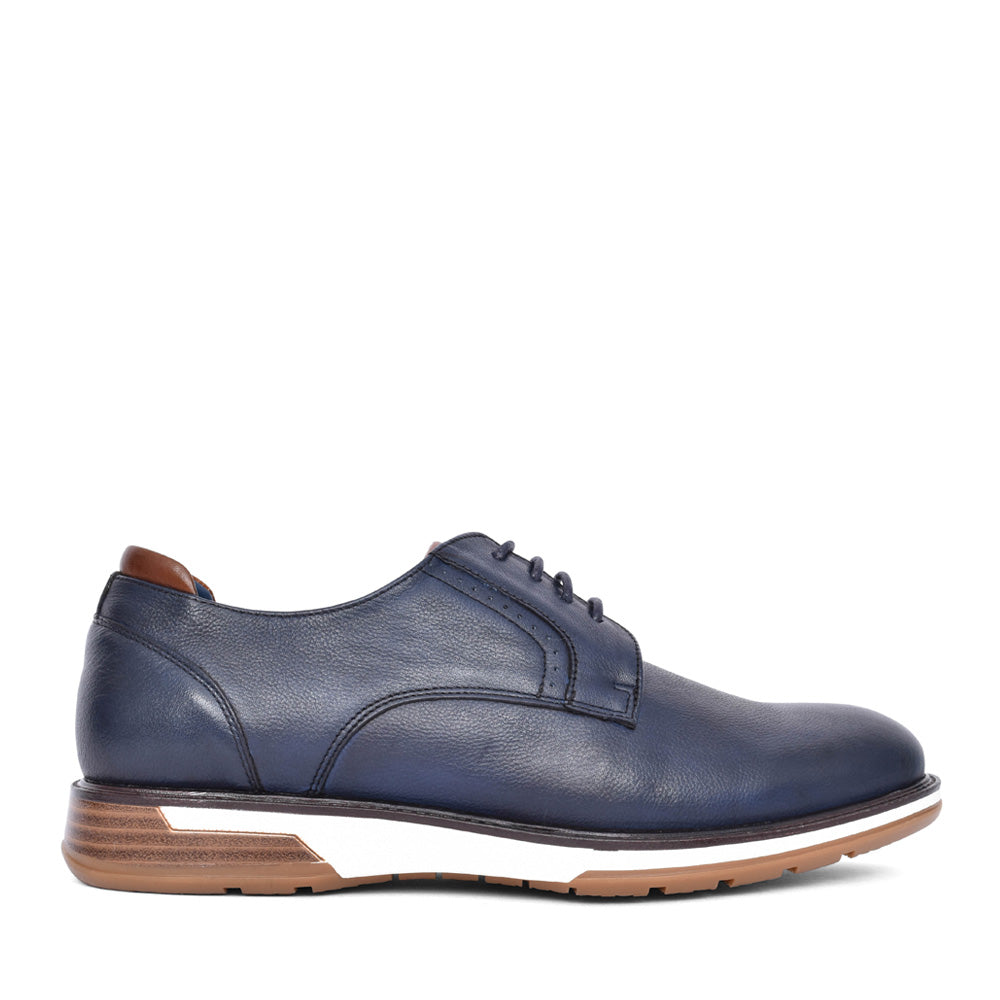 Mens Houston Laced Shoe In Navy