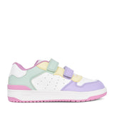 Girls J45hxb J Washiba Velcro Trainer In White Multi