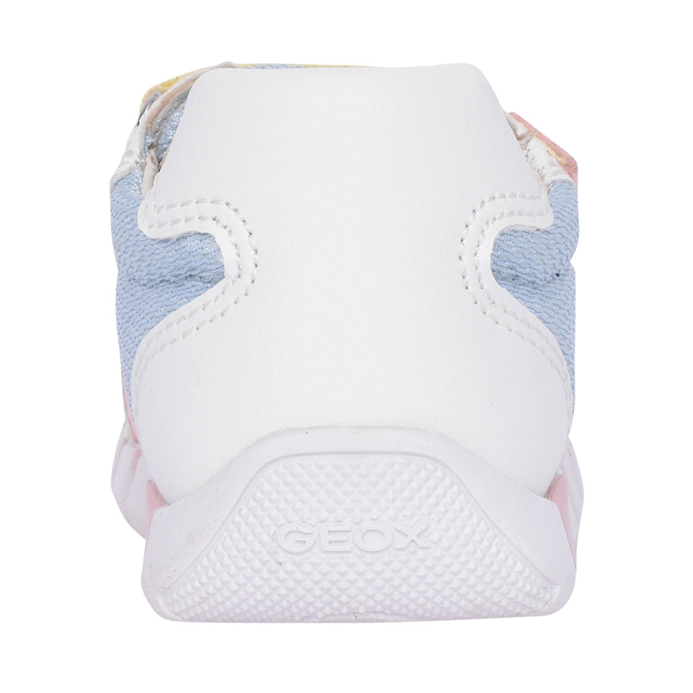 Girls B3558a B Iupidoo Velcro Trainer In White