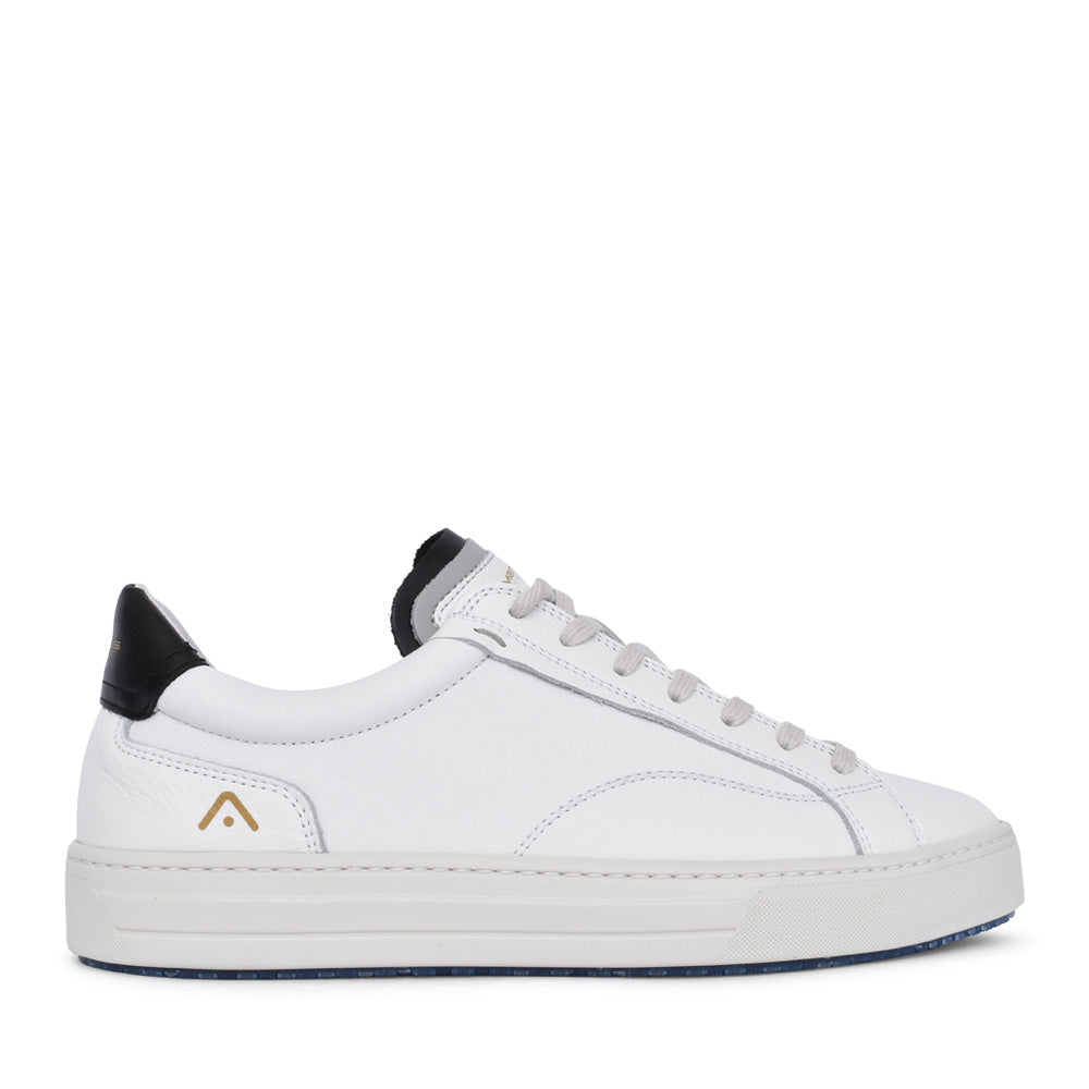 Mens 11218 Anopolis Laced Trainer In White