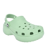 Ladies 206750 Classic Platform Clog In Fair Green