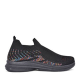 Ladies Appletini Slip-on Trainer In Black