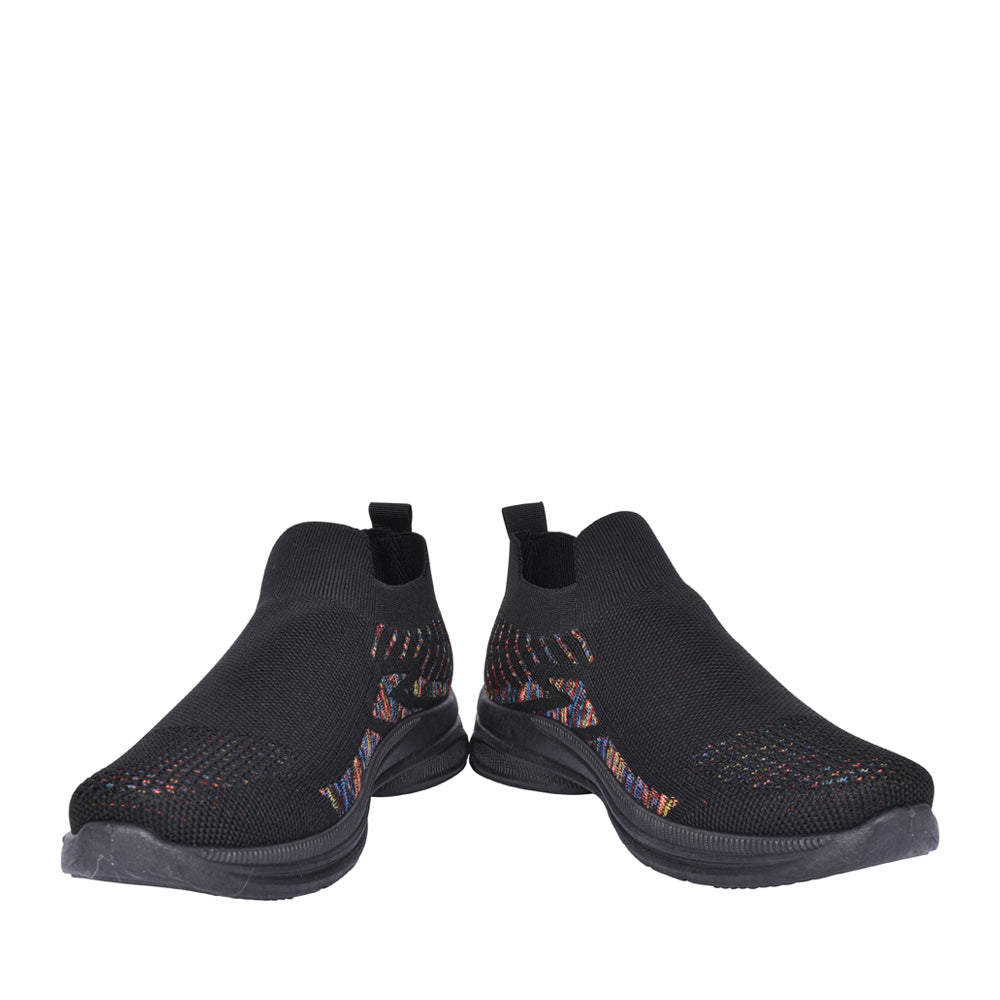 Ladies Appletini Slip-on Trainer In Black