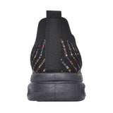 Ladies Appletini Slip-on Trainer In Black
