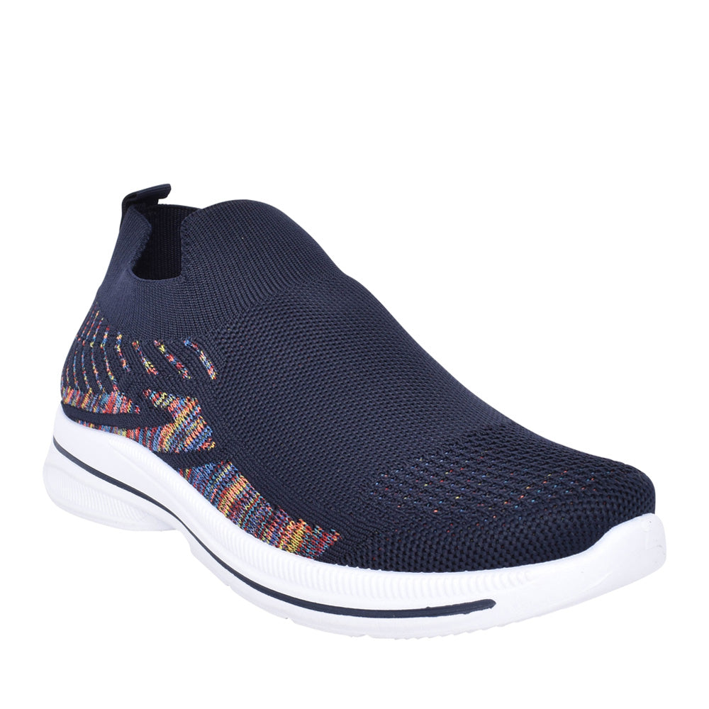 Ladies Appletini Slip-on Trainer In Navy