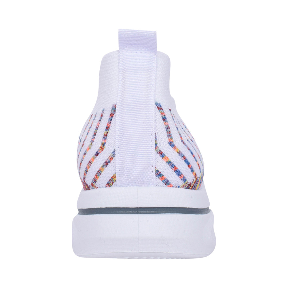 Ladies Appletini Slip-on Trainer In White