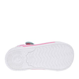 Girls Kali Velcro Canvas Shoe In Pink