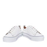 Ladies Filician Laced Trainer In White