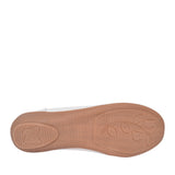Ladies Nautical Slip-on Shoe In White