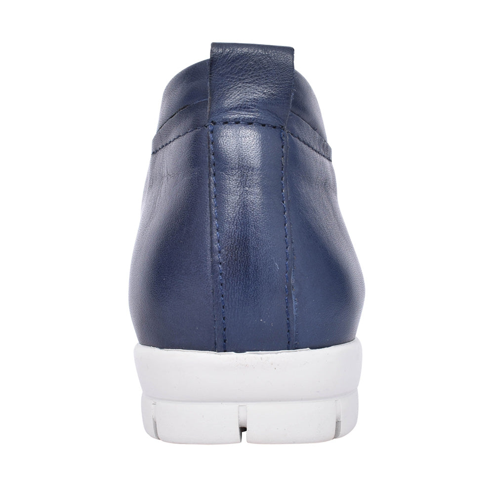 Ladies Sarah A6501 Laced Shoe In Navy