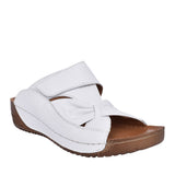 Ladies Lexi A6621 Bow Mule In White