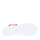 Ladies Summer A7366 Sandal In Hot Pink