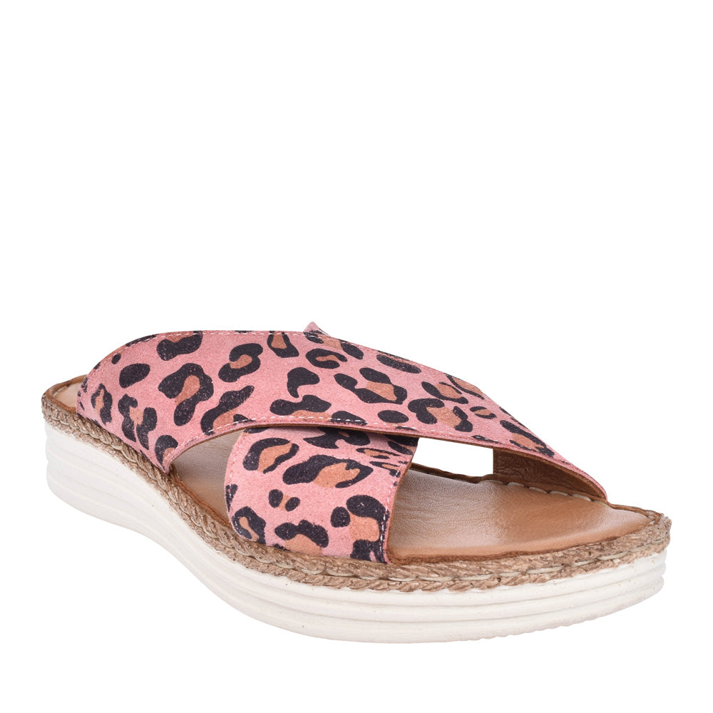 Ladies Bam Bam A7375 Mule In Pink