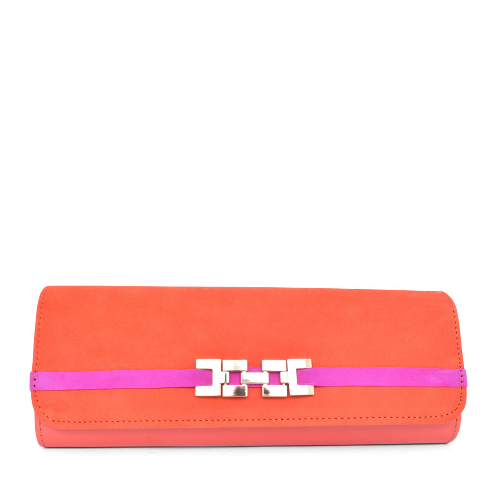 T40 Clutch Bag In Orange