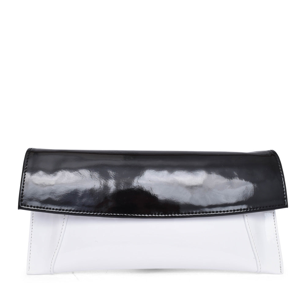 T1 Clutch Bag In White