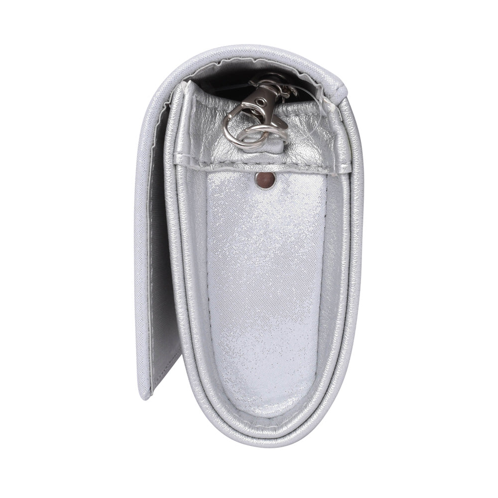 T11 Clutch Bag In Silver