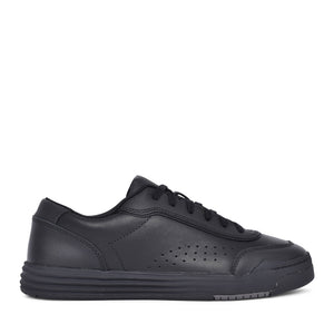 Boys Urban Solo Older Black Leather Laced Shoe In Kids G Fit