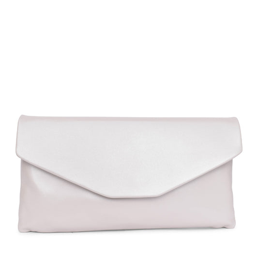 Ladies Sara Clutch Bag In Pearl