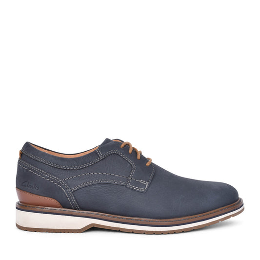 Mens Monahan Plain G-fit Laced Shoe In Navy