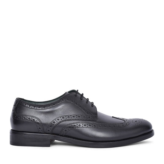 Mens Craft James Tip G-fit Laced Brogue In Black