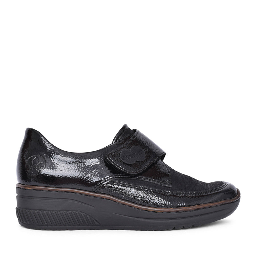 Ladies 487c0 Velcro Shoe In Black