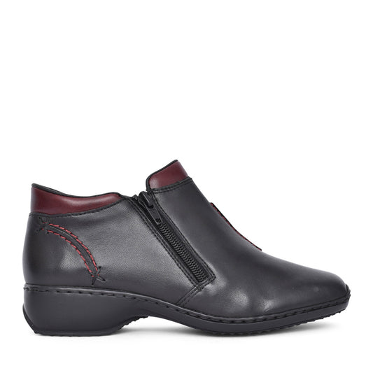 Ladies L3882 Ankle Boot In Black