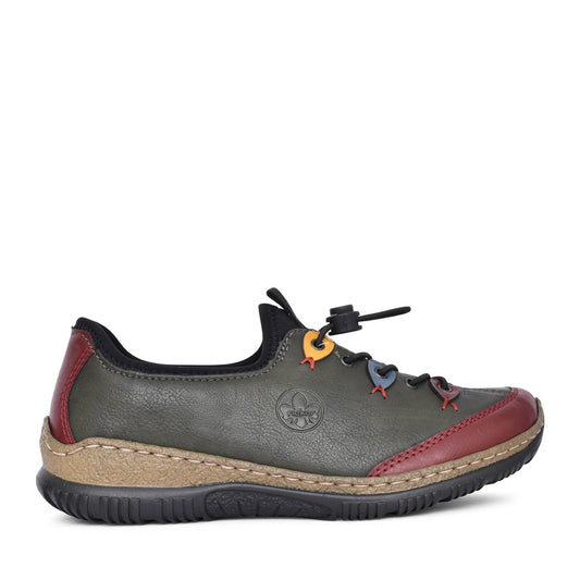 Ladies N3271 Slip-on Shoe In Green