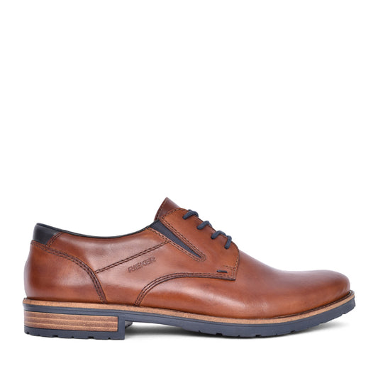 Mens 14621 Laced Shoe In Tan