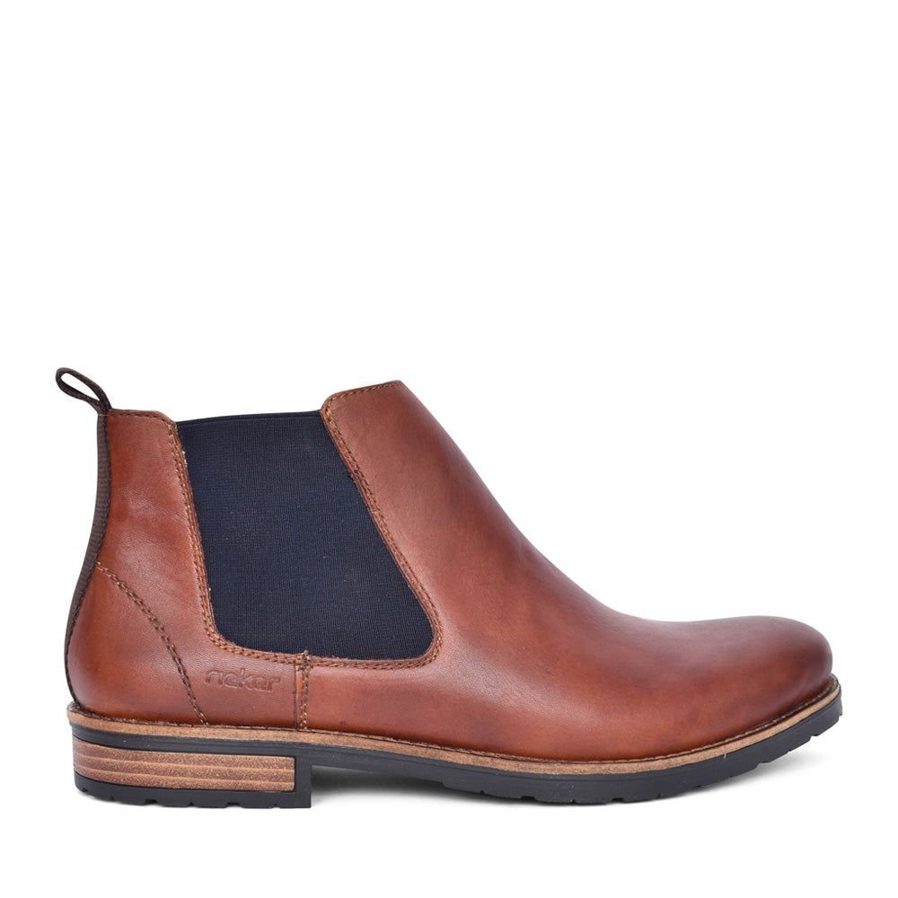 Mens 14653 Chelsea Ankle Boot In Brown