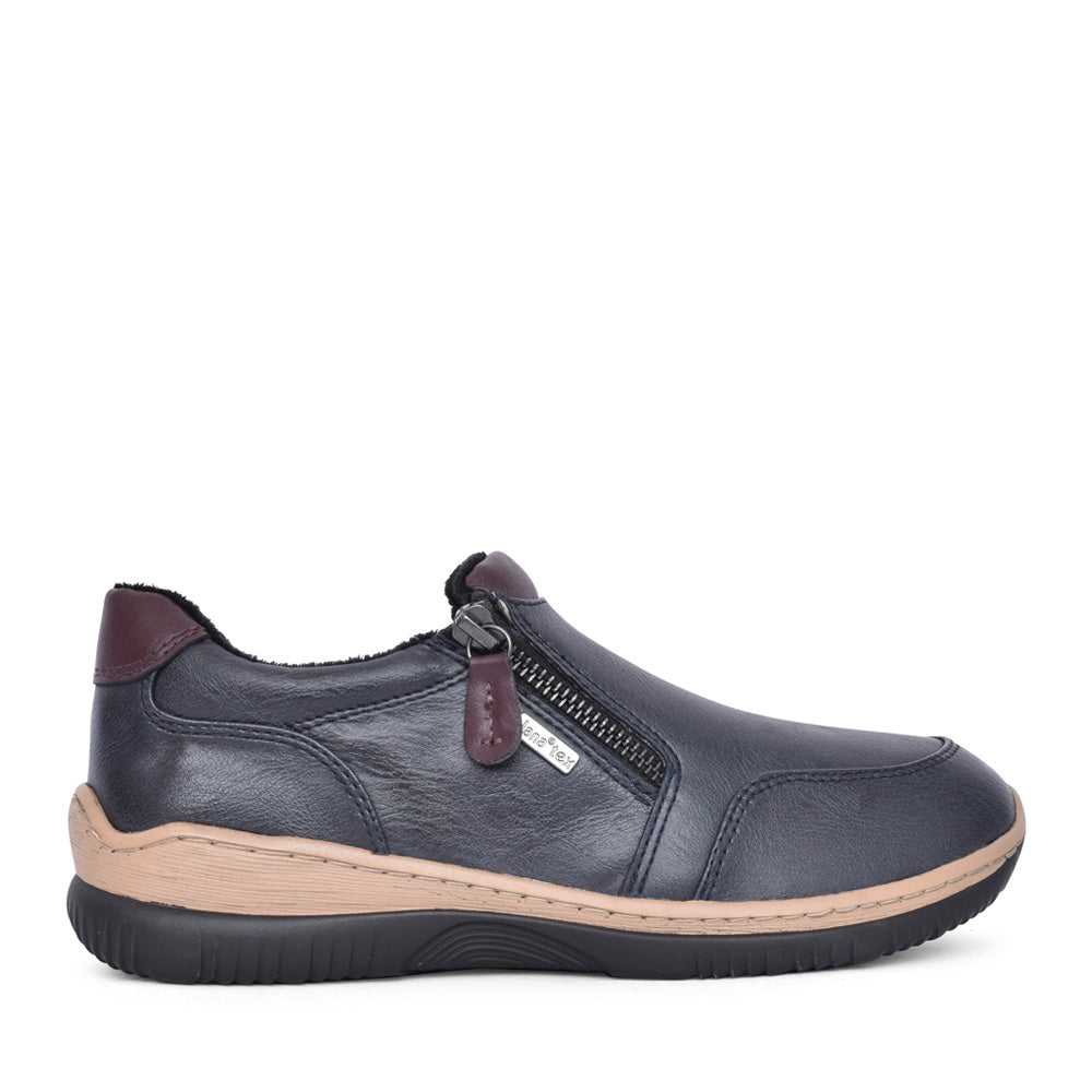 Ladies 8-24770 Slip-on Shoe In Navy