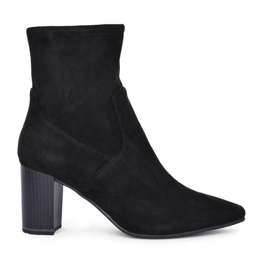 Ladies 9-25311 Ankle Boot In Black