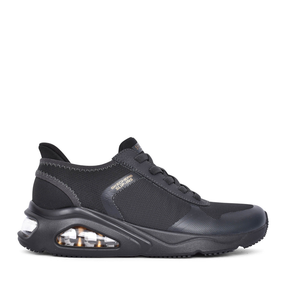 Ladies 177116 Tres-air Uno Easy Steppers Slip-ins In Black
